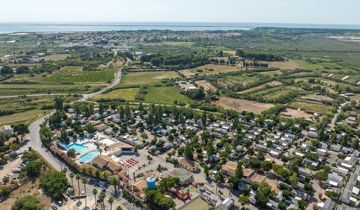 Mobilhome Au Camping Les Salins De La Gardiole Ex Camping Europe Vic-la-Gardiole Exterior photo
